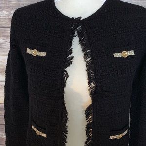 beckington blazer cardigan